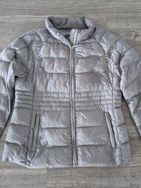 Michael Kors MK Packable Down Puffer Jacket Coat - Women's Large - NWOT